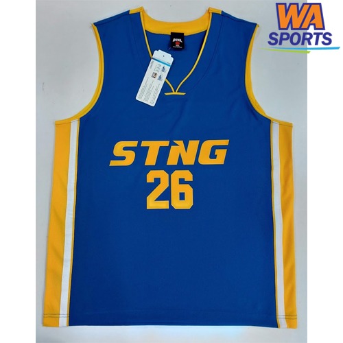 LA레이커스 스타일 농구복 (STNG 팀)